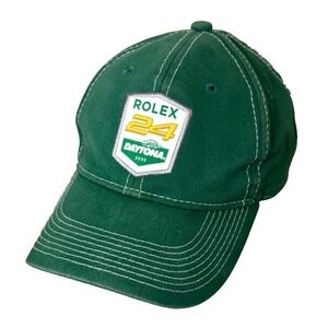 Rolex 24 x Daytona 2020 Cotton Cap/Hat; Green; Snapback Adjustable